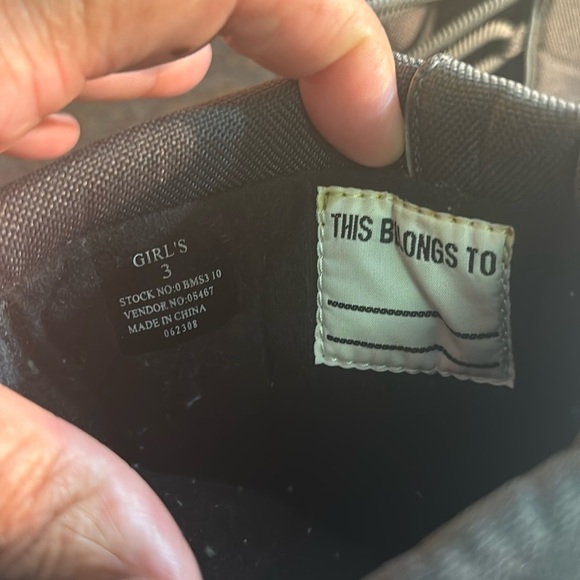 GIRLS LL BEAN HIKING BOOTS - Picture 8 of 8